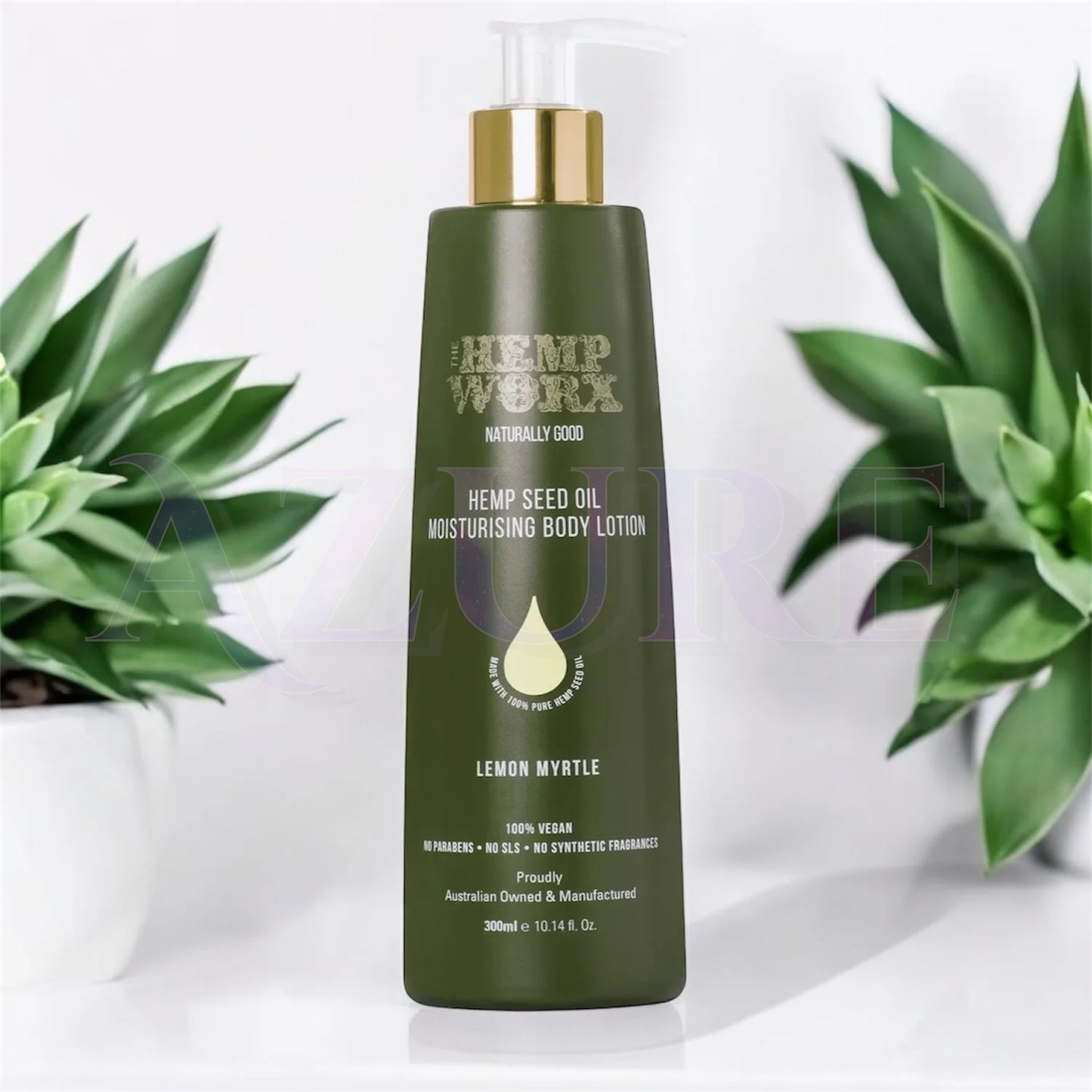 Hemp Worx Lemon Myrtle 300ml Body Lotion