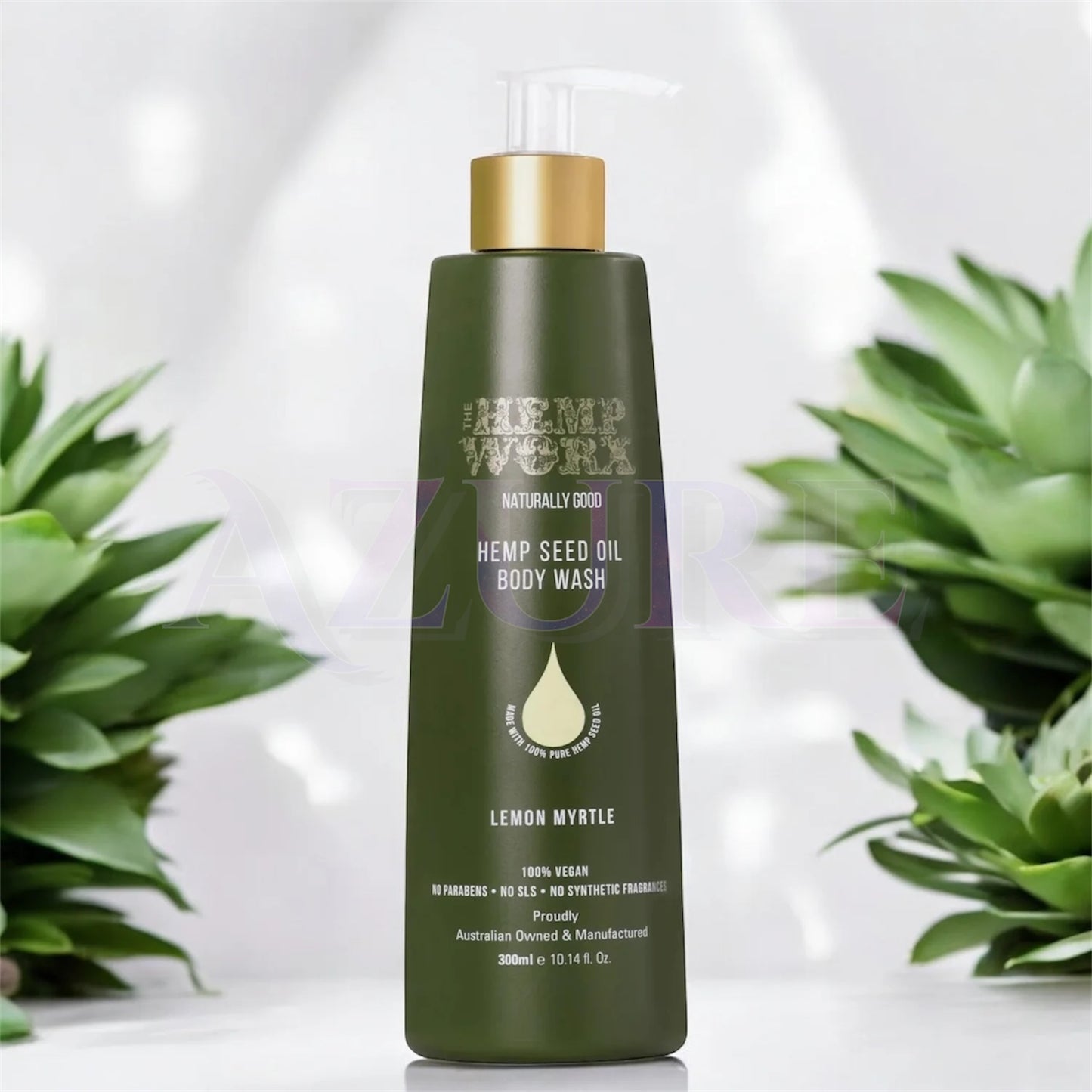 Hemp Worx Lemon Myrtle 300ml Body Wash