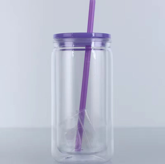 16oz Glitter Tumbler - Acrylic