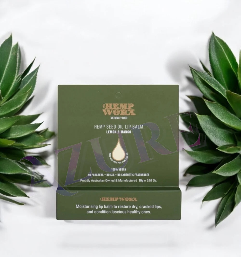 Hemp Worx Lemon & Mango Fruit Lip Balm 15g