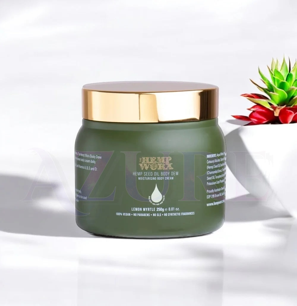 Hemp Worx Lemon Myrtle Body Dew 250g