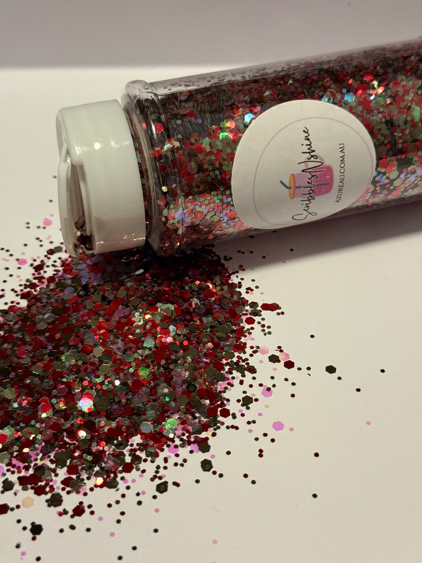 #2 - Ruby Ember Chunky Glitter (Approx. 100g)