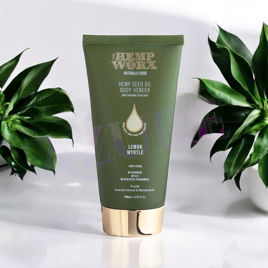Hemp Worx Lemon Myrtle Body Veneer 150ml
