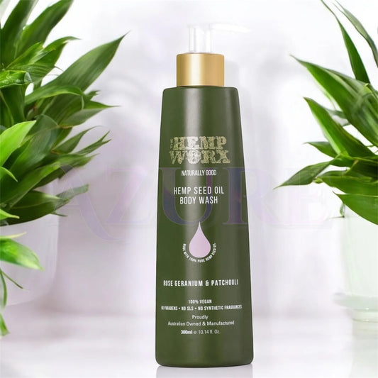 Hemp Worx Rose Geranium/Patchouli 500ml Body Wash