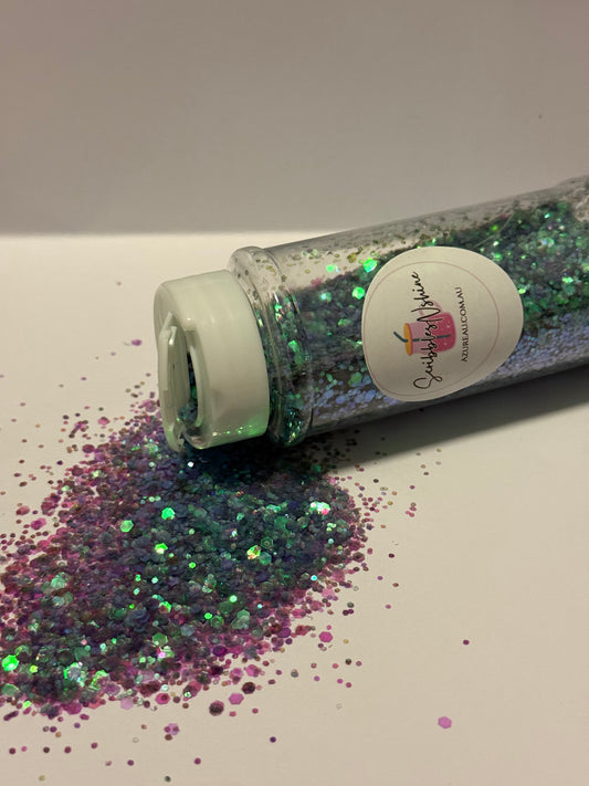 #8 - Aqua Mythical Chunky Glitter (Approx. 100g)