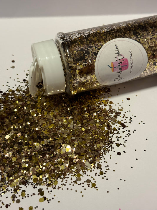 #3 - Golden Disco Chunky Glitter (Approx. 100g)