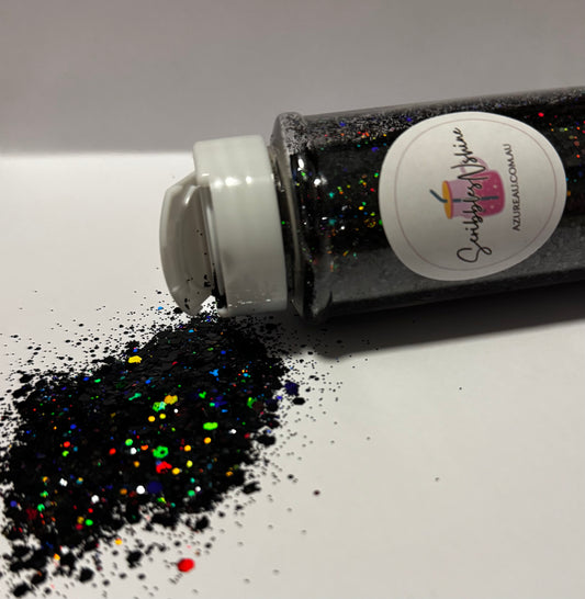 #18 - Midnight Galaxy Chunky Glitter (Approx. 100g)