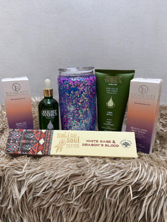 Grounded Balance Gift Box - Glitter Tumbler